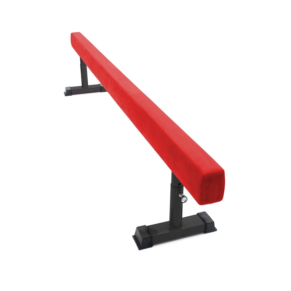 Dawson Sports - Lower Height Adjustable Balance Beam - Red