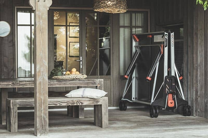 A compact table - less bulk, more safety