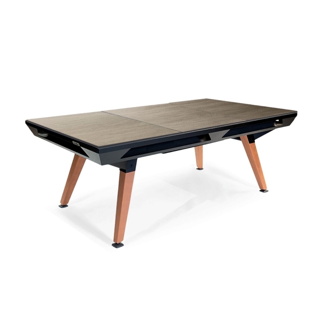 Cornilleau Origin Outdoor Wood Effect Dining Conversion Tabletop - Black