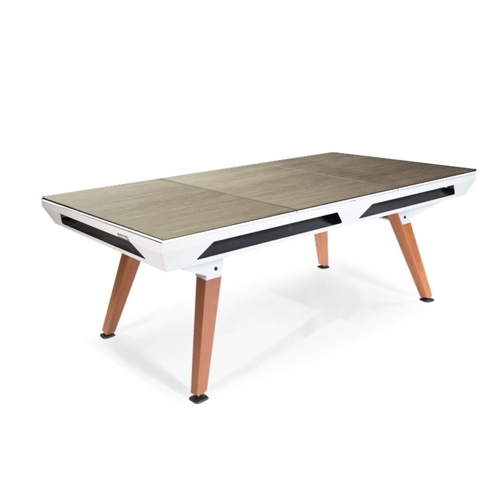 Cornilleau Origin Outdoor Wood Effect Dining Conversion Tabletop - White