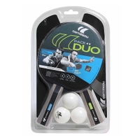 Cornilleau Sport Pack Duo 2 Bats + 3 Balls