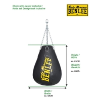 Benlee - Tear Drop Bag Blck 199219/1000