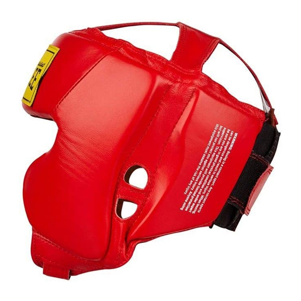 Benlee - Leather Headguard Tyson Red 196012 L/Xl