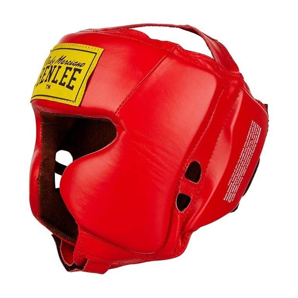 Benlee - Leather Headguard Tyson Red 196012 L/Xl
