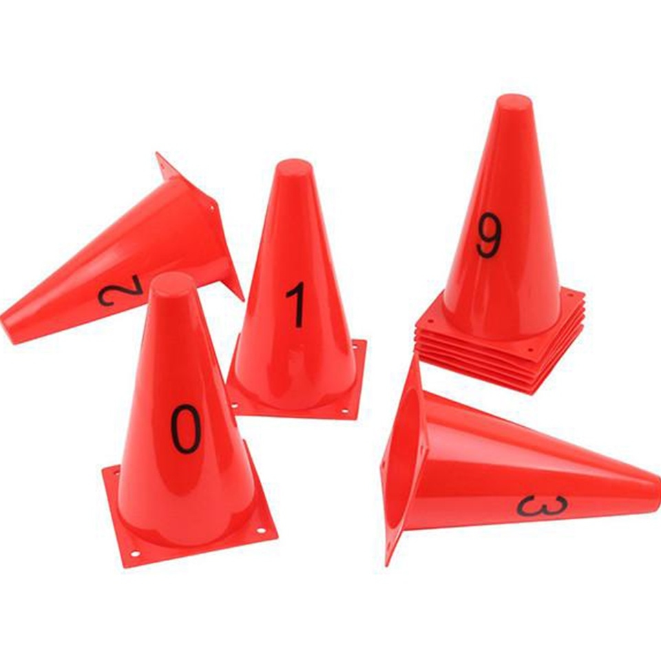 Dawson Sports - Numbered Cone Set Set of 10