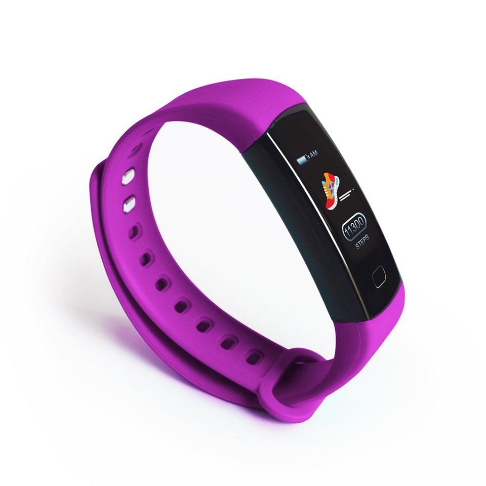 Dawson Sports - Health Band Smart Fitness Tracker - Purple