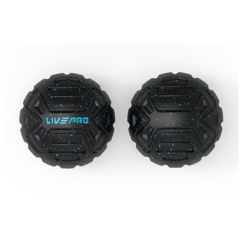 Liveup - Targeted Massage Ball 12.4 cm Black Lp8508