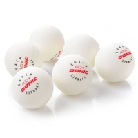 Donic - Table Tennis Ball Coach 6pcs Packet 550275 White