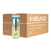 Head Pro+ Tournament Grade Ball, Designed For Faster Play, Box Of 24 Cans (72 Balls)