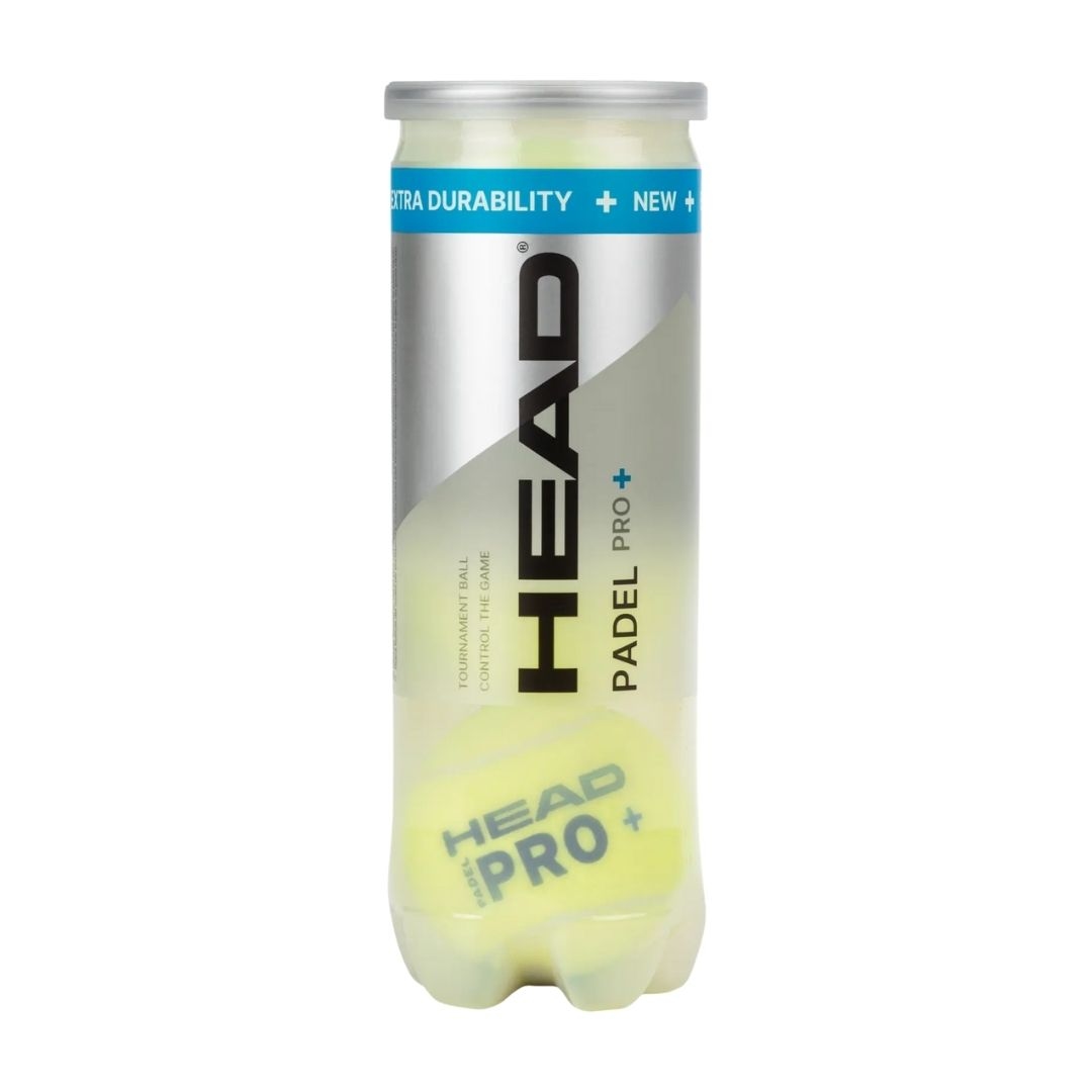 Head Pro+ 3 Padel Balls Single Can