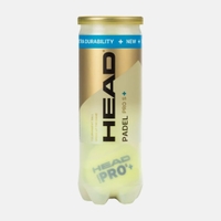 Head Padel Pro S+ Tournament Grade Ball, Designed For Faster Play, Box Of 24 Cans (72 Balls)