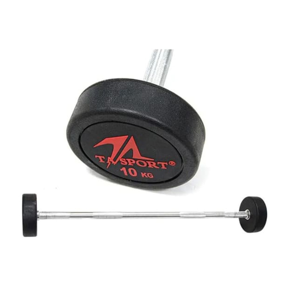 TA Sports - Rubber Coated Barbell 15Kg Ls2032