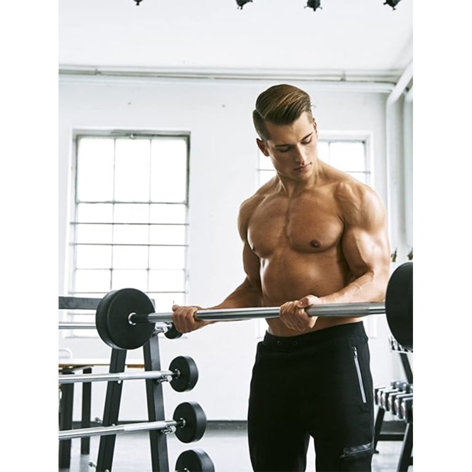 TA Sports - Rubber Coated Barbell 20Kg Ls2032