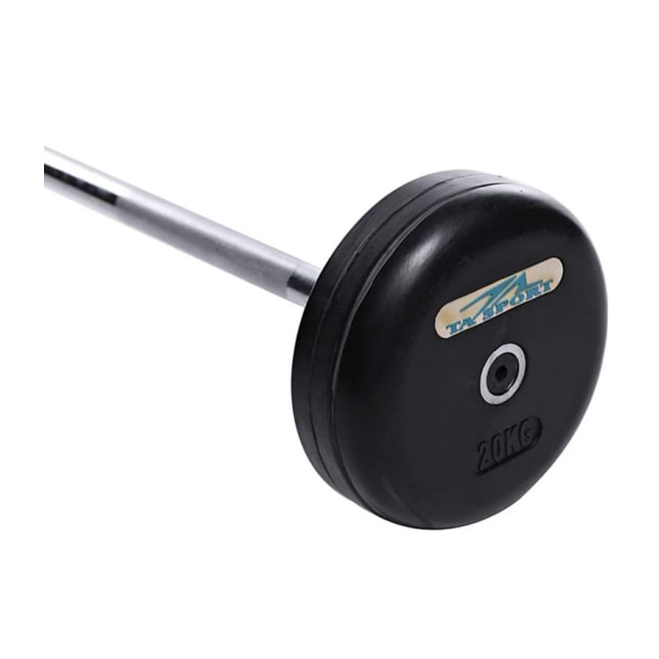 TA Sports - Rubber Coated Barbell 40Kg Ls2032