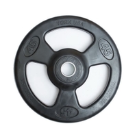 York Fitness - Weight Plate 45Lb Rubber Iso Grip 29025