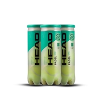 Head Padel One Tournament Grade Ball, Designed For Faster Play, 3 Cans (9 Balls)