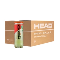 Head Team Tournament Grade Ball, Designed For Faster Play, Box Of 24 Cans (72 Balls)