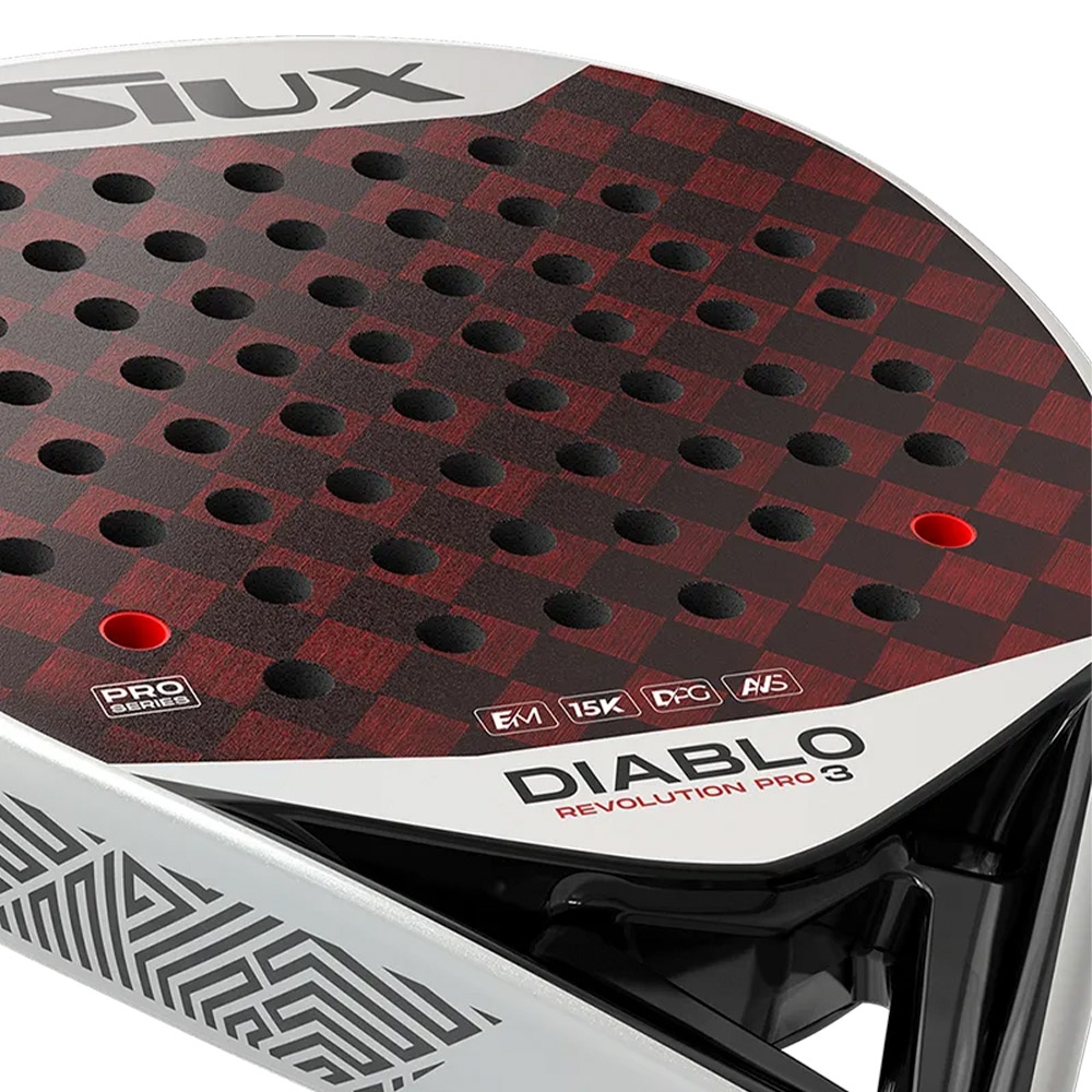 Siux Diablo Revolution Sanyo pro 3 Padel Racket