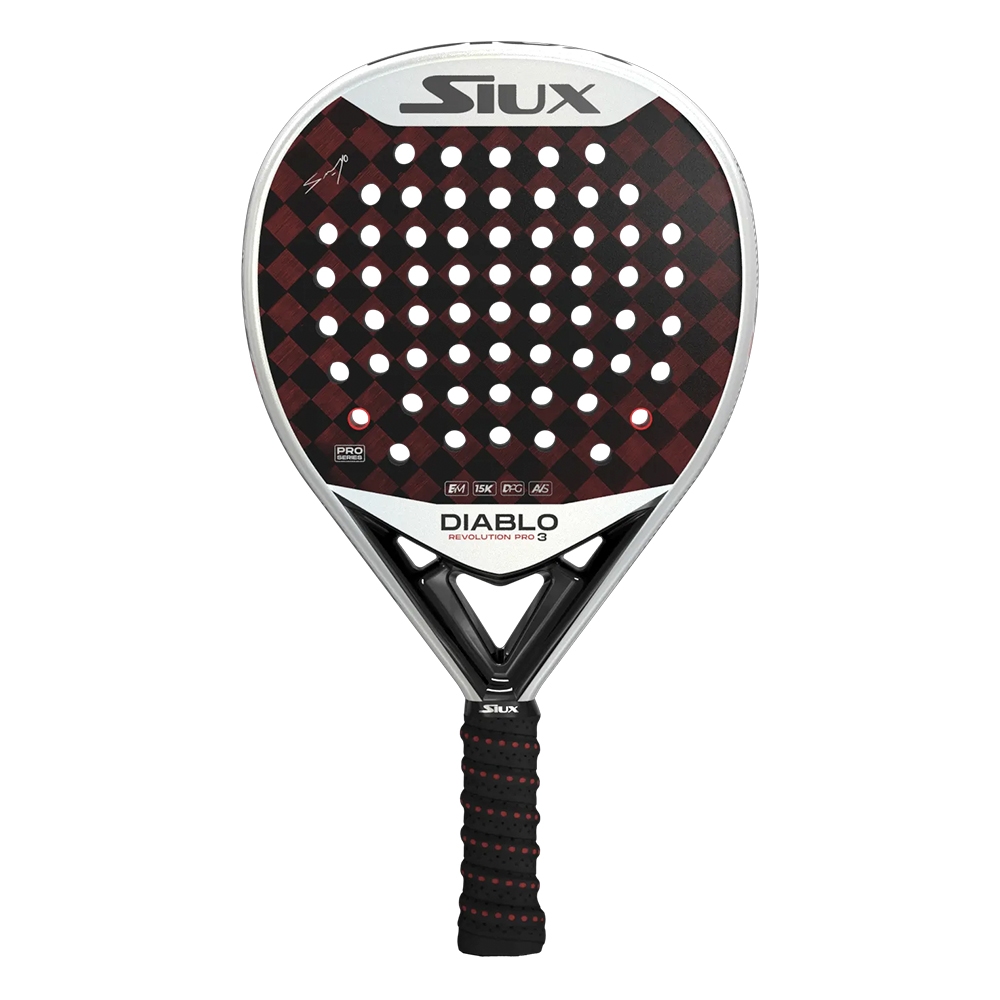 Siux Diablo Revolution Sanyo pro 3 Padel Racket