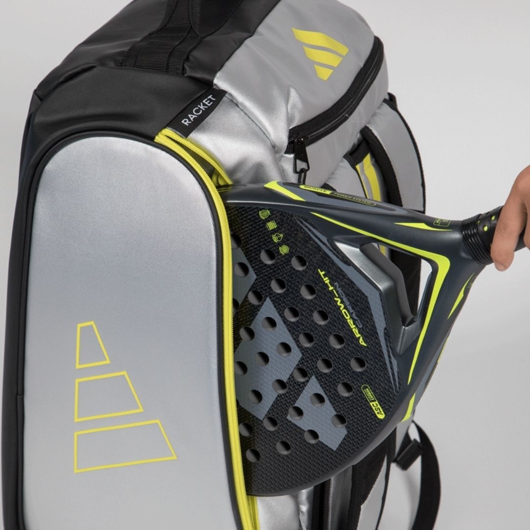 Adidas Pro Tour Silver Grey Padel Bag 2026