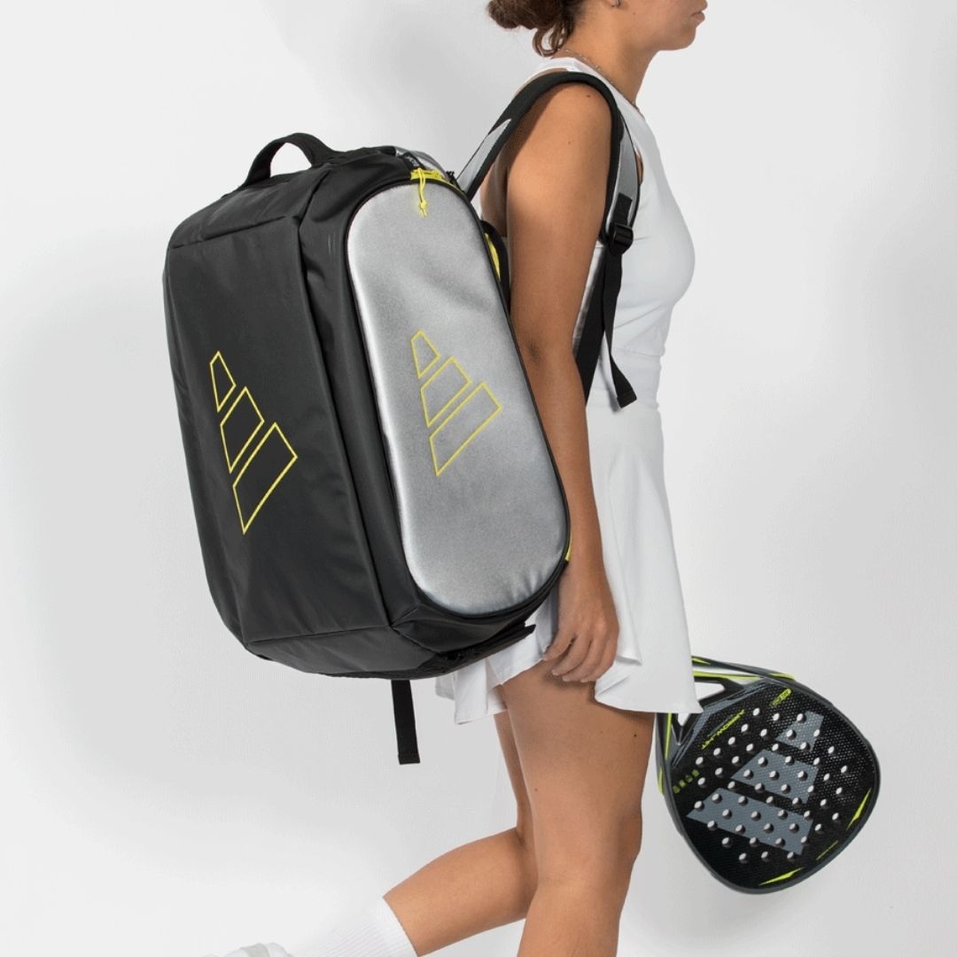 Adidas Pro Tour Silver Grey Padel Bag 2026