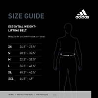 Adidas - Essential Weightlifting Belt - X Small
