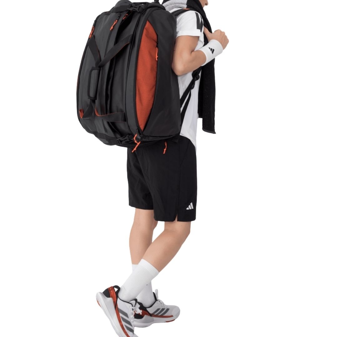 Adidas Multigame 3.4 black orange 2025 Padel Bag