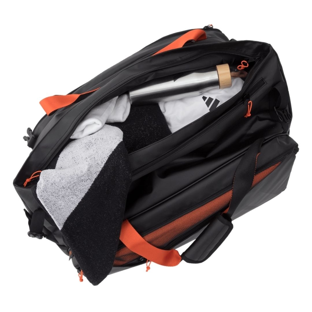 Adidas Multigame 3.4 black orange 2025 Padel Bag