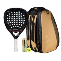 Adidas Metalbone Hrd+ 3.4 2025 Padel Racket + Adidas Multigame 3.4 Sand 2025 Padel Bag Combo