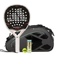 Adidas Metalbone Ctrl 3.5 2026 Padel Racket + NOX AT10 Team Grey/Green Padel Bag Combo