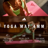 Adidas Yoga Mat 4mm Black