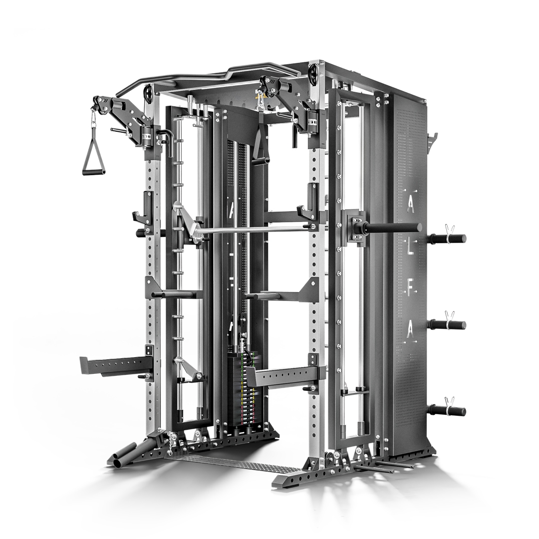 BruteForce ALFA-CUT All-In-One Smith Functional Trainer With Converging Smith