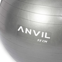 Anvil Anti-Burst Gym Ball | Grey 55 cm