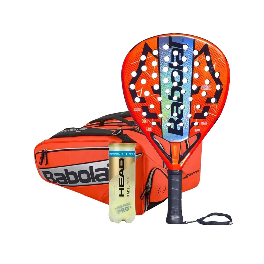 Babolat Technical Viper Soft 3.0 2026 Padel Racket +  Babolat RH PRO Juan Lebron 2nd Gen Padel Bag Combo