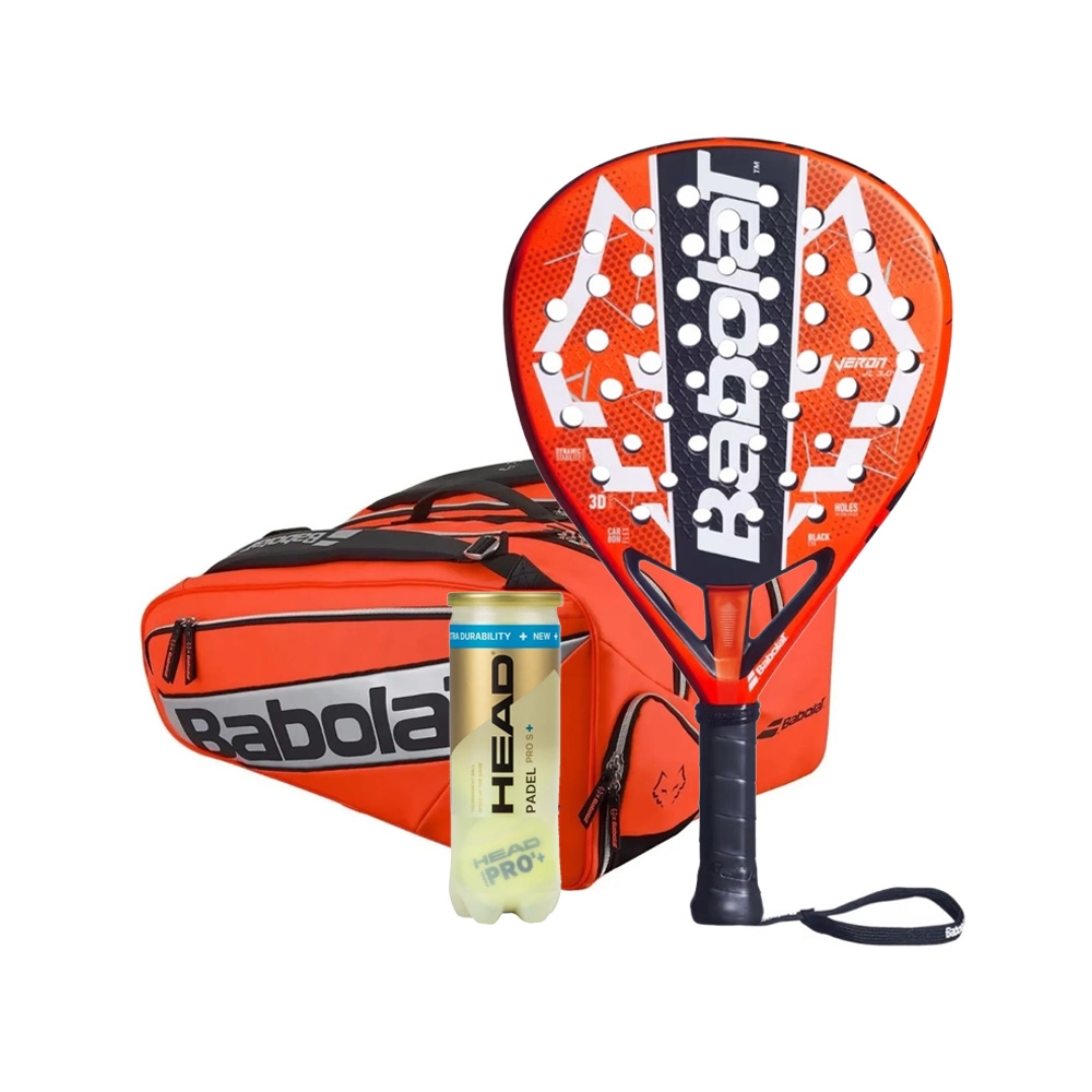 Babolat Technical Veron 3.0 2026 Padel Racket + Babolat RH PRO Juan Lebron 2nd Gen Padel Bag Combo