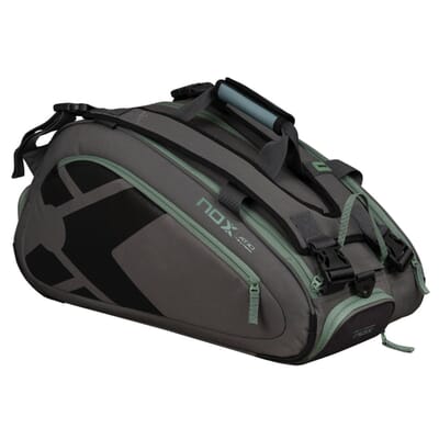 Sac Padel NOX ML10 Competition XL Compact - 80L, Compartiment Thermique, Sac à Linge, Pour 4 Raquettes - Design Inspiré Raquette Luxury