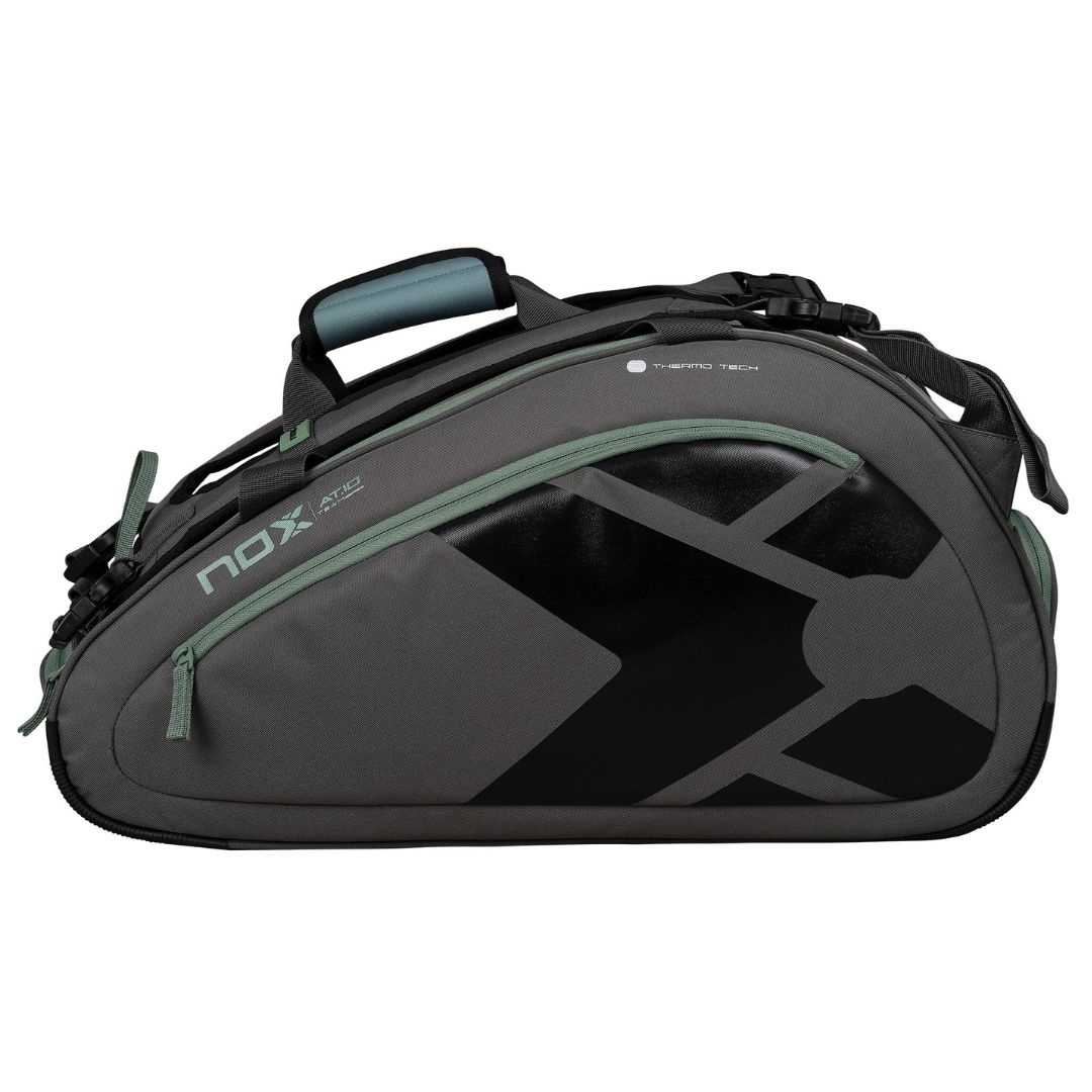 NOX AT10 Team Grey/Green Padel Bag