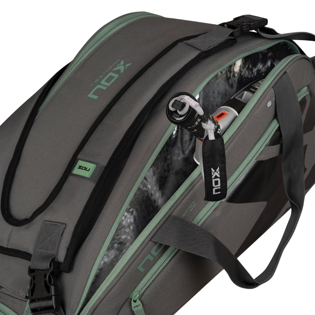NOX AT10 Team Grey/Green Padel Bag