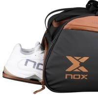 Nox Luxury Open Series Padel Bag Black/Brown