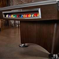 Brunswick 9ft Gold Crown VI Marble Top Pool Table