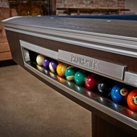 Brunswick 9ft Gold Crown VI Marble Top Pool Table