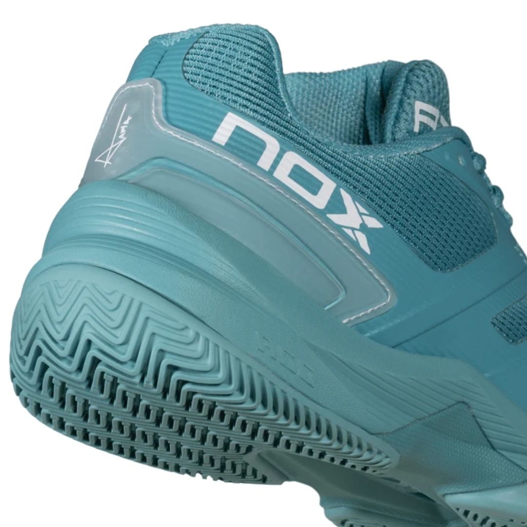 Nox AT10 PRO Turquoise-White Padel Shoes