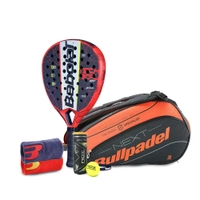 Babolat Technical Viper 2022 Padel Racket + Bullpadel Next Padel Bag + Wristband + Padel Balls
