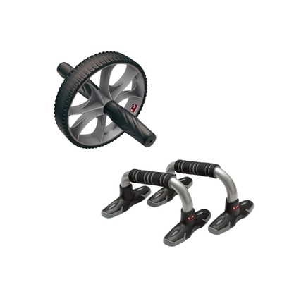 Body Sculpture Ab wheel and Push Up Bar