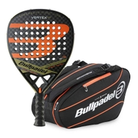 Bullpadel Vertex 03 2023 Padel Racket + Tour Black Racket Bag