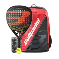 Bullpadel Vertex 03 2023 Padel Racket + Vertex Backpack Padel Bag + Padel Balls