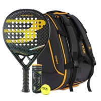 Bullpadel Vertex 03 CTR 2023 Padel Racket + NOX Paletero Padel Bag + 3 Padel Balls