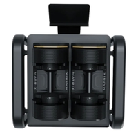 Matrix Adjustable Dumbbell with Storage Rack