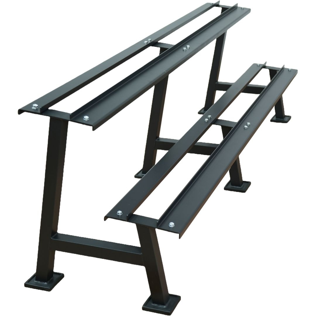 Fitmate 2 Tier Dumbbell Rack Hex