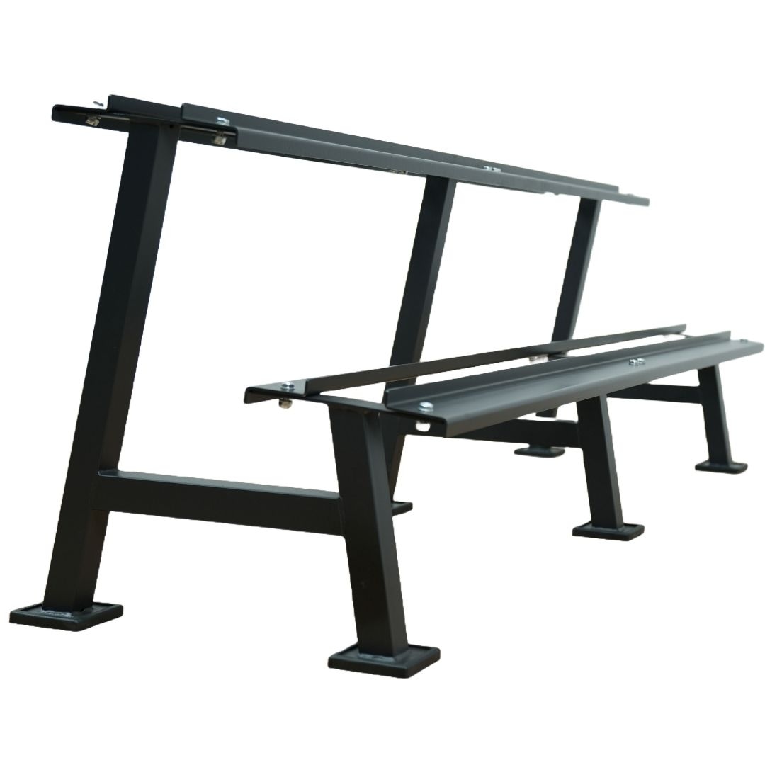 Fitmate 2 Tier Dumbbell Rack Hex